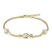 Bracciale Miluna Donna in Argento Perla PBR3248G - PBR3248G